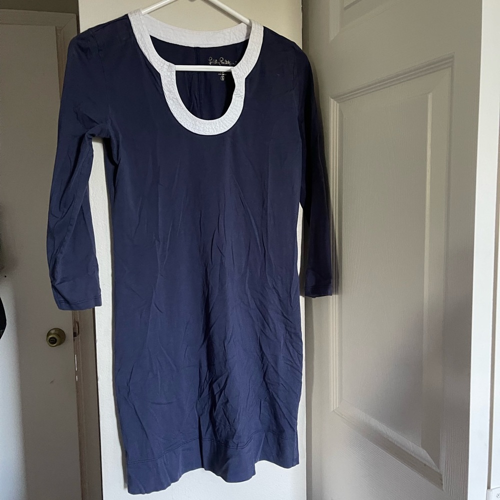 Navy Lilly Pulitzer dress